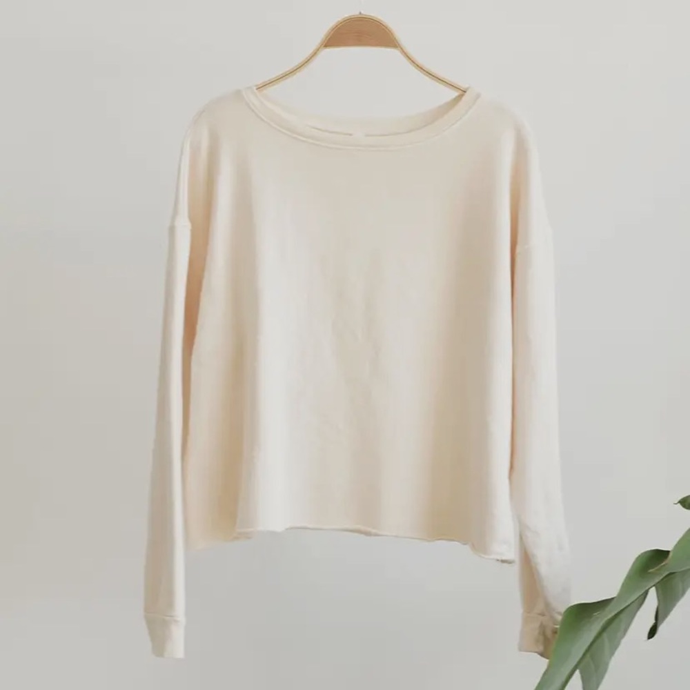 Cream Crewneck Sweatshirt
